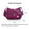 Bolso Multifuncional Impermeable Y Antirrobo Para Mujer