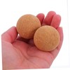 Totority 5pcs Lightweight Foosball Cork Balls Durable Table Soccer Accessory