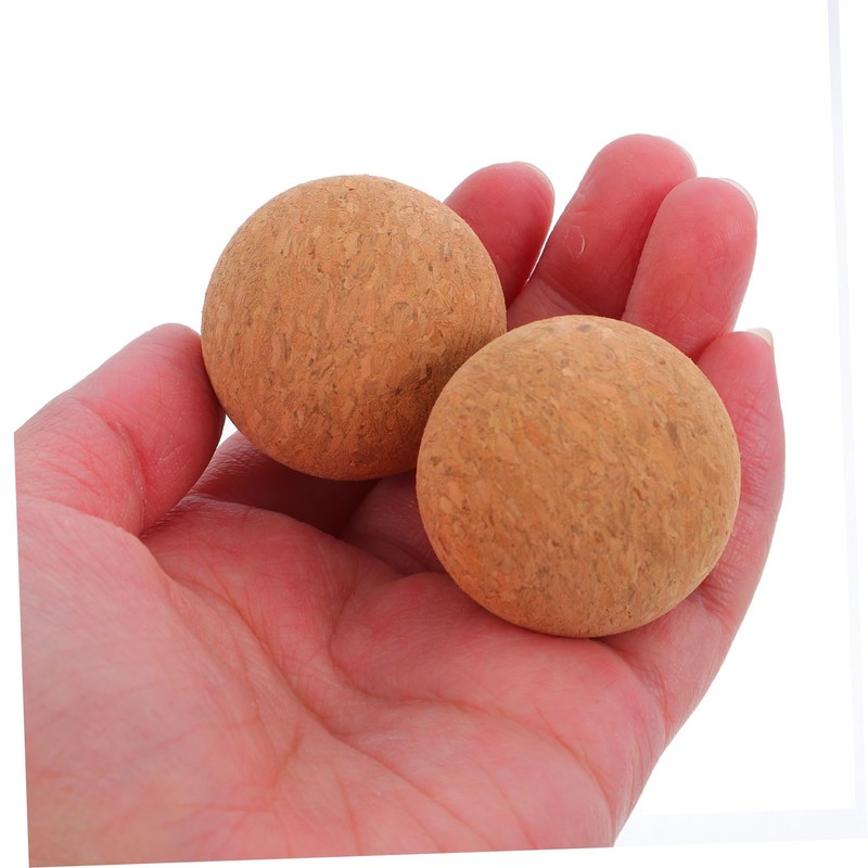 Totority 5pcs Lightweight Foosball Cork Balls Durable Table Soccer Accessory