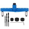 Dowel Jig Center Scriber Line Offset Systerm for Woodworking Drilling