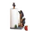 Collections Etc Northwoods Bears Paper Towel Holder
