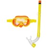 GoodsLand GD-KIDSSNKR-YE Snorkel Set for Children Kids Mask Goggles (From