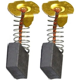 QINALO CB204 Carbon Brushes, Replacement for Makita CB-204, CB-203, CB202, 191944-6, 191953-5, 191957-7, 181051-3, 643200-5, Pack of 2