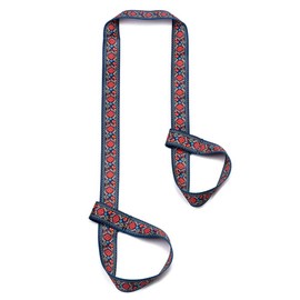 ZOOEASS Yoga Mat Strap, Adjustable Durable Yoga Mat Carrier & Stretching Strap, 5.9feet, Multiple Color Choices (Dandelion,5.9feet)