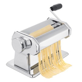 2 in 1 Manual Pasta Machine Maker Stainless Steel Roller and Cutter