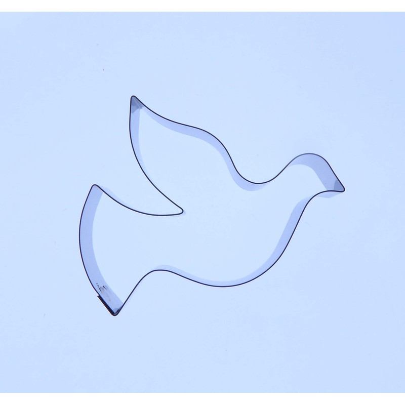 Dove Cutter - Stainless Steel Sugarcraft Cutter - Size H40mm