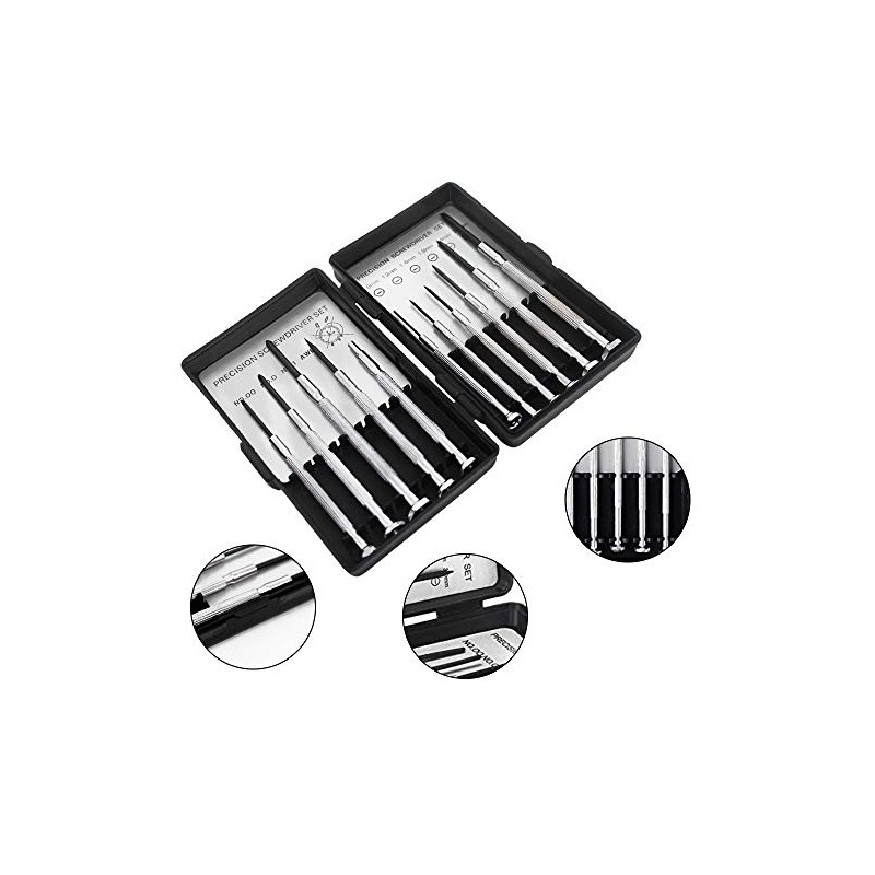 11PCS Mini Precision Screwdriver Set, Small Screwdriver Set for Electronics,