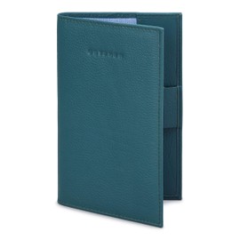 Hoxton Leather Golf Scorecard Holder with Pen Loop by Gryphen (Teal)