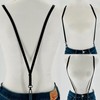 Women’s Suspenders with Swivel Hooks for Pants with Belt Loops,