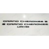 Grand Cherokee 3PCS Gloss Black Door Rear Limited Emblems 2021-2023