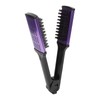 Clamp Flat Brush Double Sided Hair Straightening Artificial Bristle Splint