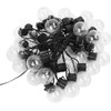 Outdoor String Light with 40 G50 Bulb Waterproof Solar USB