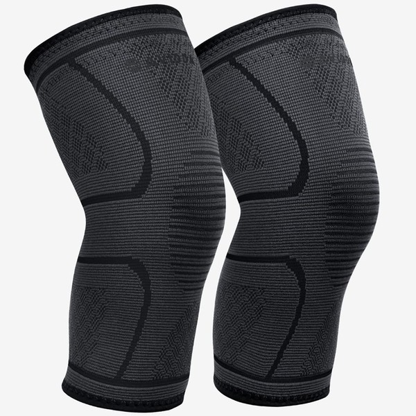 AVIDDA Knee Support Brace 2 Pack - Compression Knee Sleeves