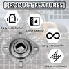 FD209RK 1-1/4" Square Bore Disc Harrow Flange Bearing Unit for