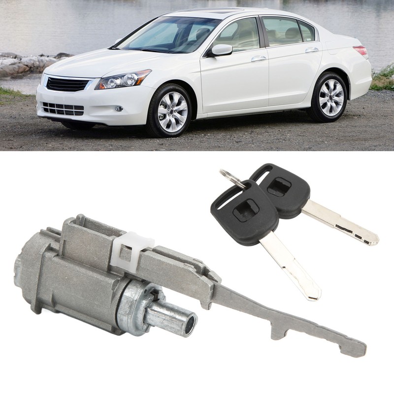 Ignition Switch Lock Cylinder with Keys 35100‑SAA‑901 Replacement for Acura