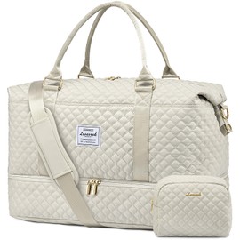 LOVEVOOK Travel Duffle Bag,Weekender Bags for Women with Shoe Compartment,Carry on Overnight Bag with Toiletry Bag,Gym Duffel Bag with Wet Pocket,Hospital Bags for Labor and Delivery