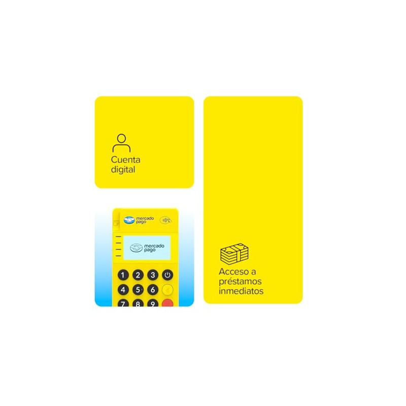MERCADO PAGO POINT Mini, Terminal para Tarjetas con Conexión Bluetooth,