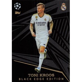 Topps Match Attax 2023 2024 Toni Kroos Black Edge Edition Card #491