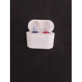 SIERESGON TWO RECHARGEABLE tiny digital amplifiers 3 programs NOISE & HIGH FREQUENCY USA