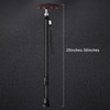 Anbanrey Carbon Fiber Walking Cane with Wenge Wood Handle –