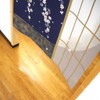 Noren Workshop 2107 Noren Cherry Blossom Moon Japanese Style Tapestry,