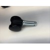 SHEPHERD CASTER Nylon Swivel Stem Rolling Casters 1.25" Wheels New