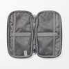 MUJI Gadget Pouch Slim, gray, One size