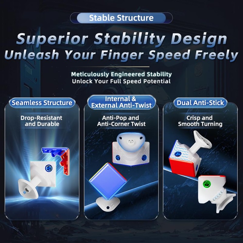 XMDCuber Moyu Weilong WR M V11 Magnetic Speed Cube 3x3,