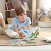 Watercolour Dinosaur Diary Set - Luminous Notebook Gift for Boys