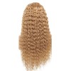 Tuheerst Water Wave Human Hair Wig, Real Hair Wig, Women's
