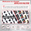 OTUAYAUTO 01553-03831 - 30 Clips de Parrilla Negros, Repuesto para