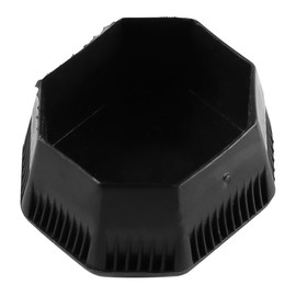 Laroal Black Tennis Racket Back Cover Tennis Accessories Racket Handle Back Bottom Cover Plastic Tennis Racket Butt Tennis Racket End Cover For Daily Tennis Racket Maintenance