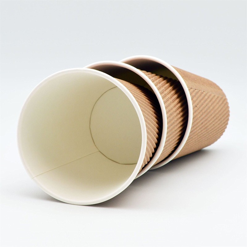 We Can Source It Ltd - 12oz. Brown Kraft Ripple