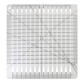 XGNG Quilt Cutting Ruler, 5 in 1 Quilt Cutting Ruler, Charming Shape Cut Quilting Ruler and Template