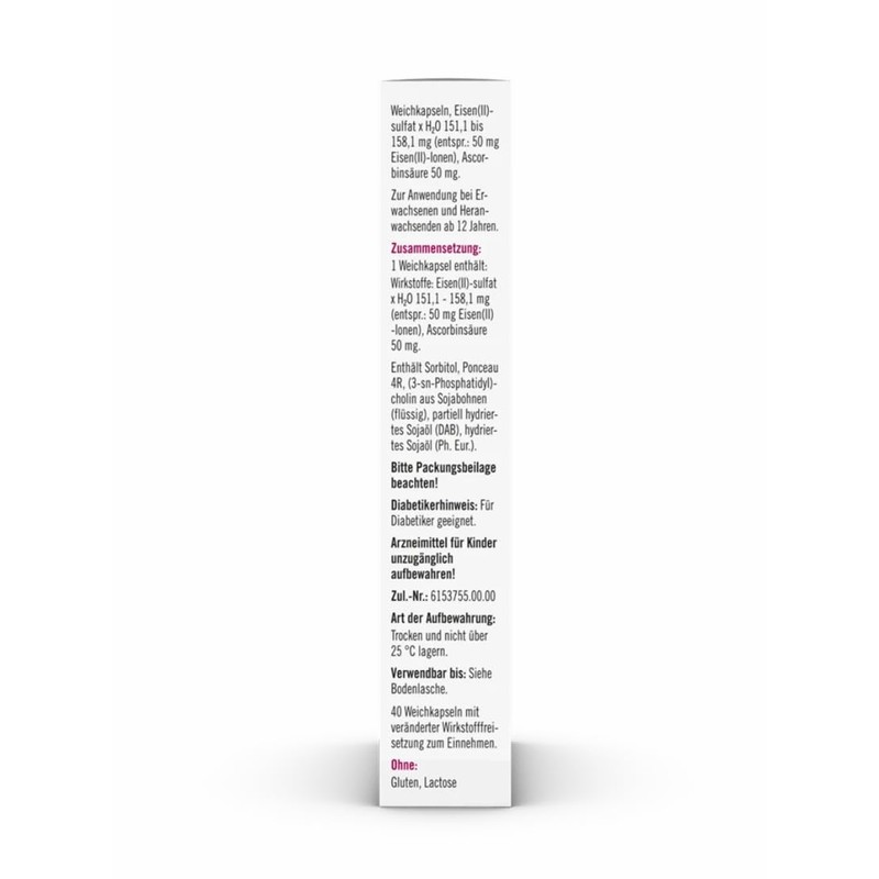 taxofit® Iron + Vitamin C Capsules, Pack of 40