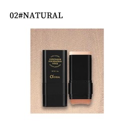 O'CHEAL Concealer &  Stick,1 Box Waterproof Radiant Concealer & ,Hydrating Flawless Coverage Makeup Tool for Women & Girls, Cosmetic, Moisturizing Solid , Long wearing Water proof Makeup, Moisture lite:_02#NATURAL