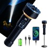 FANT.LUX Flashlight Rechargeable, 35000LM Bright Tactical Flashlights, 4000mAh with LCD
