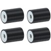 sourcing map 4Pcs 20 x 30mm M6 Thread Female Rubber