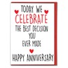 Funny Anniversary Cards for him, for husband, for her for
