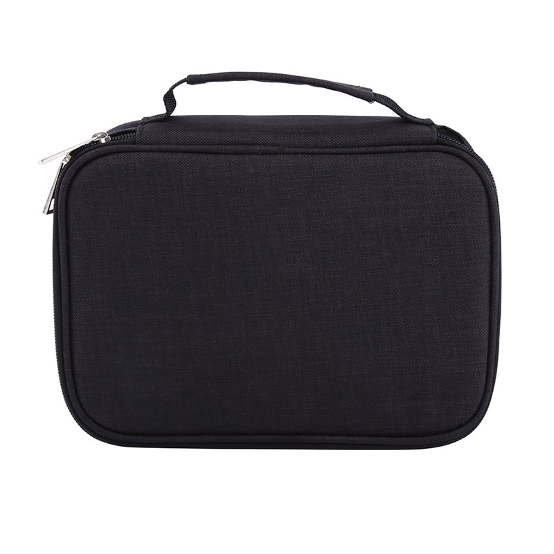 72 Slots Multifunction Foldable Fabric Pencil Case Large Capacity Zipper