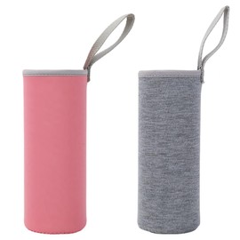 Pack of 2 Water Bottle Thermal Sleeve Bottles Water Bottle Thermal Cover Thermal Sleeve Insulated Cover for Travel Fishing Hunting Hiking Outdoor Activities