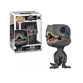 Funko Pop Movies: Jurassic World 2 - Blue, Velociraptor Collectible Figure, Multicolor