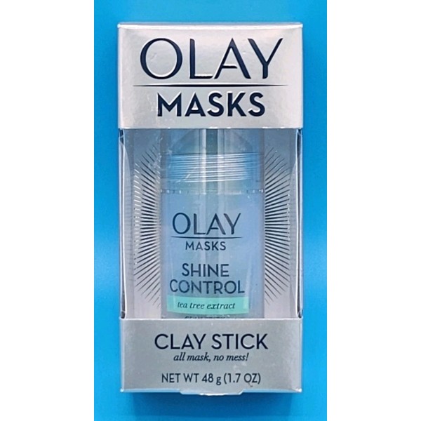 Olay NEW OLAY Masks Shine Control Tea Tree Extract Clay