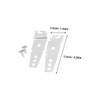 jojofuny 4pcs Dishwasher Stand Dishwasher Anchor Brackets Dishwasher Bracket Replacement