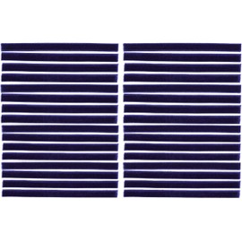 Vinyl Record Cleaning Strips [Colored/Color Royal Purple] 1/4-inch x 4-inch VPI Okki Nokki Clean Strip Set for 12-inch LP Record Album/Velvet = Cleaner LPs & Albums (32-Pack)
