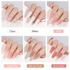 GAOY- Kit de uñas de gel polivinílico con luz ultravioleta,