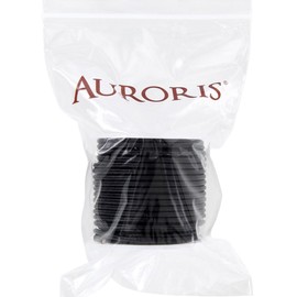 Auroris - 10m Rolle Lederband rund - Ø 2mm - schwarz