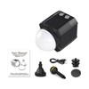 Mini Rechargeable LED Video Light Diving Photography Lamp Underwater 60M