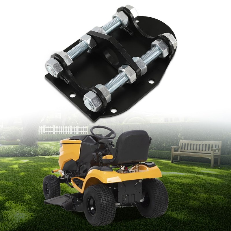 LQI Adjustable Garden Tractor Pulling Hitch Heavy Duty Steel Compatible