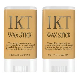 Kit 2 Ikt Wax Stick Cera De Peinar En Barra Control Frizz